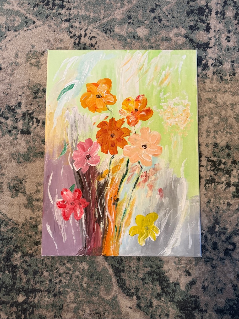Impressionist Style Flowers